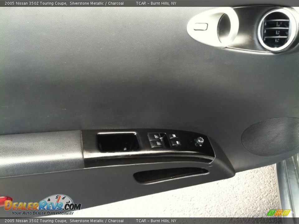 2005 Nissan 350Z Touring Coupe Silverstone Metallic / Charcoal Photo #7