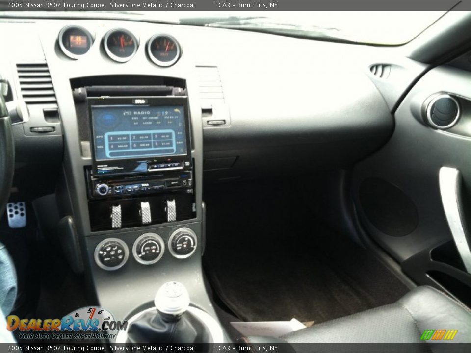 2005 Nissan 350Z Touring Coupe Silverstone Metallic / Charcoal Photo #9