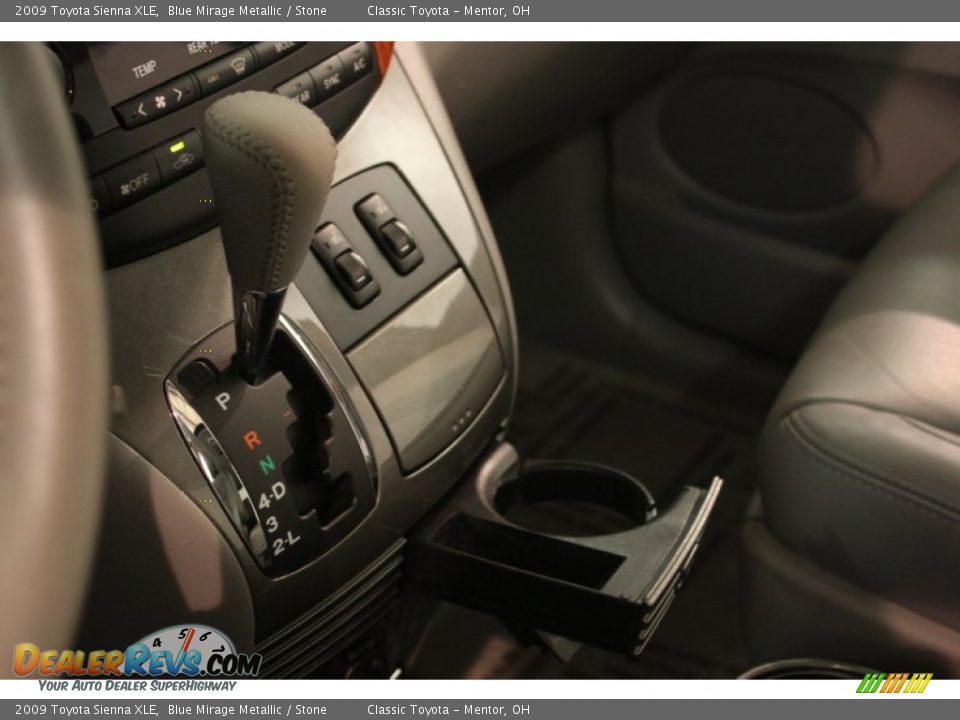 2009 Toyota Sienna XLE Blue Mirage Metallic / Stone Photo #16
