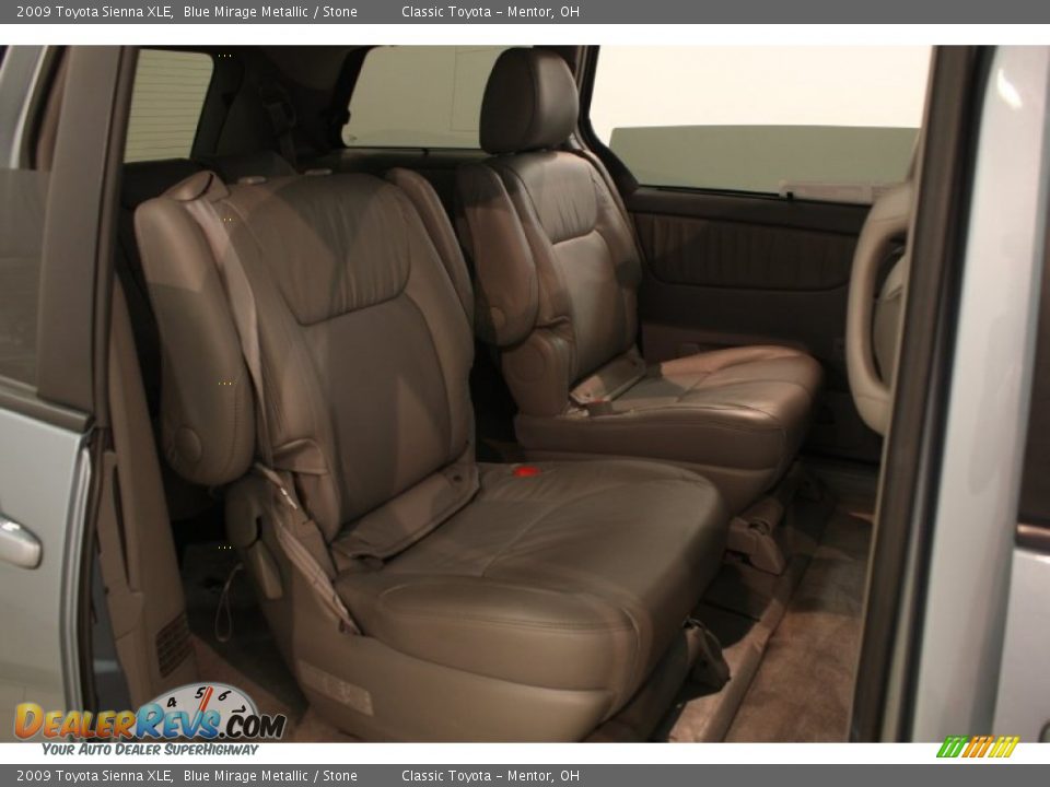 2009 Toyota Sienna XLE Blue Mirage Metallic / Stone Photo #18