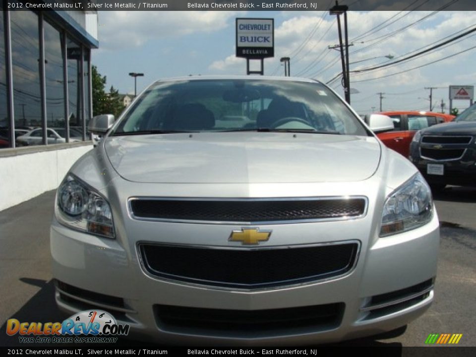 2012 Chevrolet Malibu LT Silver Ice Metallic / Titanium Photo #2