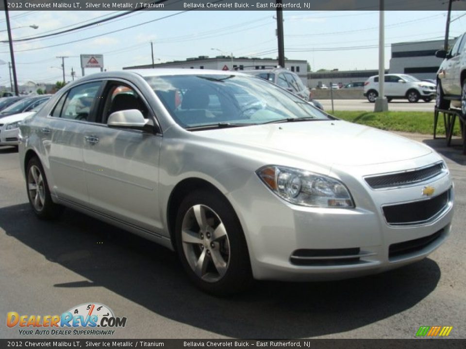 2012 Chevrolet Malibu LT Silver Ice Metallic / Titanium Photo #3