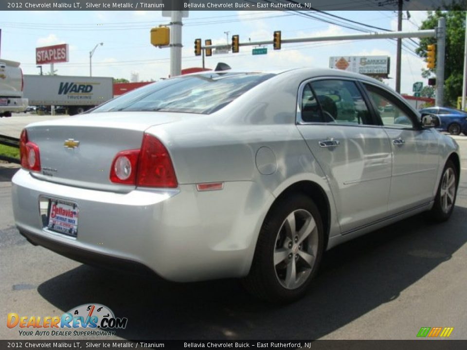2012 Chevrolet Malibu LT Silver Ice Metallic / Titanium Photo #4