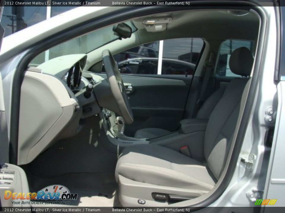 2012 Chevrolet Malibu LT Silver Ice Metallic / Titanium Photo #7