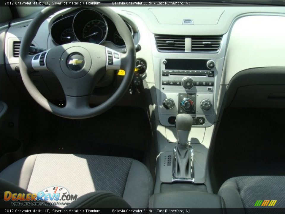 2012 Chevrolet Malibu LT Silver Ice Metallic / Titanium Photo #9