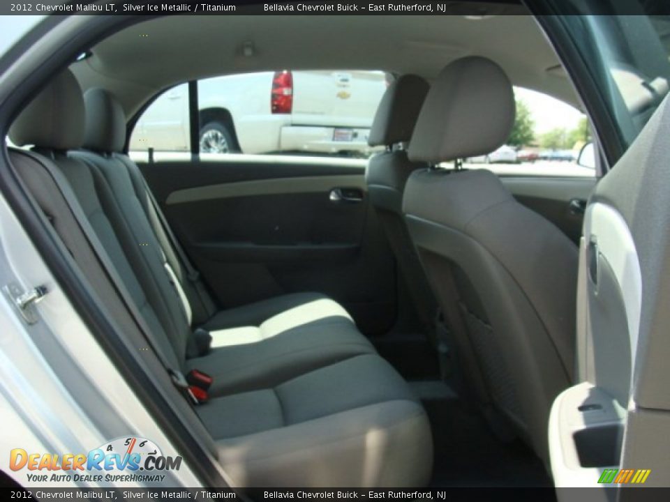 2012 Chevrolet Malibu LT Silver Ice Metallic / Titanium Photo #12