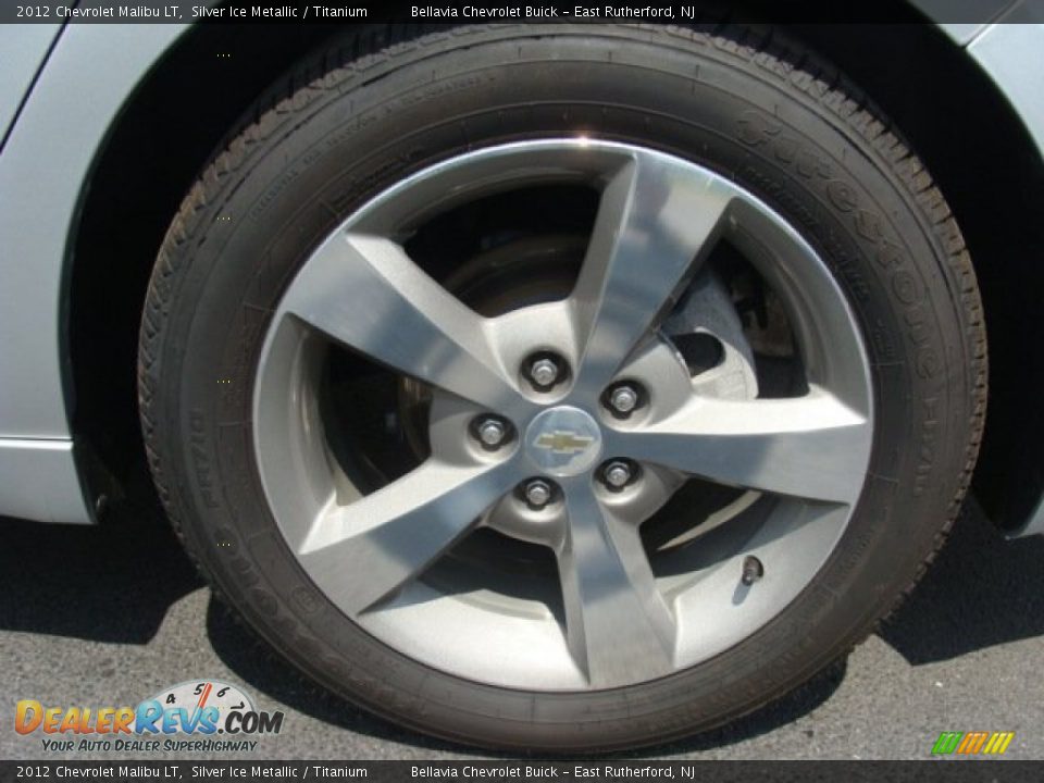 2012 Chevrolet Malibu LT Silver Ice Metallic / Titanium Photo #14