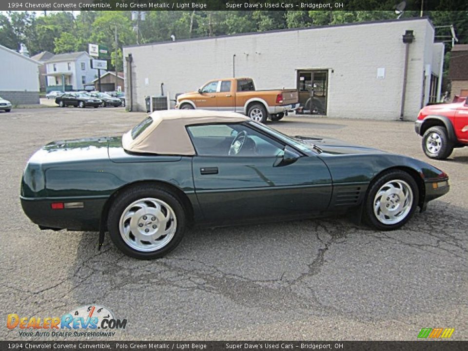 Polo Green Metallic 1994 Chevrolet Corvette Convertible Photo #9