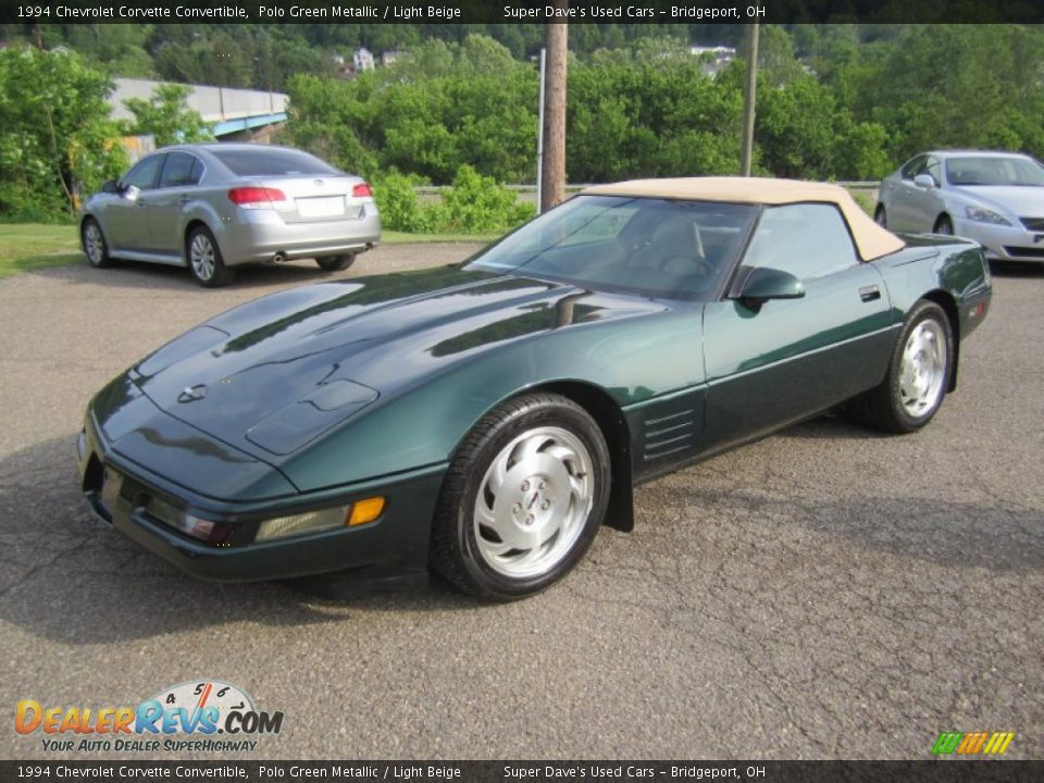 Front 3/4 View of 1994 Chevrolet Corvette Convertible Photo #14