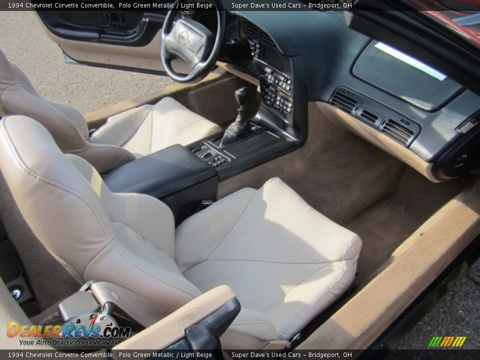 Light Beige Interior - 1994 Chevrolet Corvette Convertible Photo #27