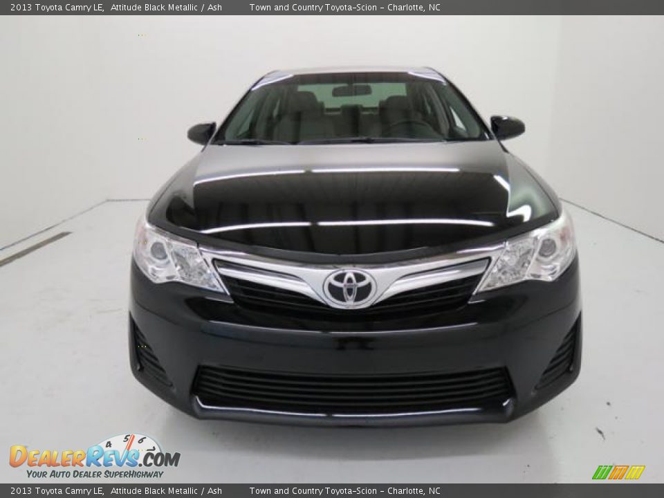 2013 Toyota Camry LE Attitude Black Metallic / Ash Photo #2