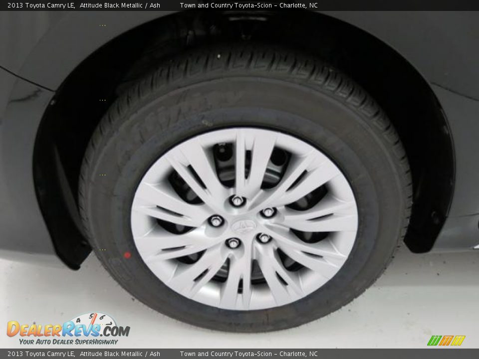 2013 Toyota Camry LE Attitude Black Metallic / Ash Photo #4
