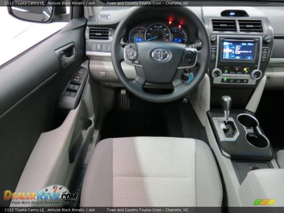 2013 Toyota Camry LE Attitude Black Metallic / Ash Photo #6