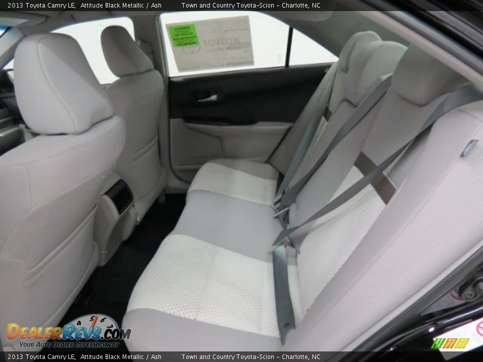 2013 Toyota Camry LE Attitude Black Metallic / Ash Photo #7
