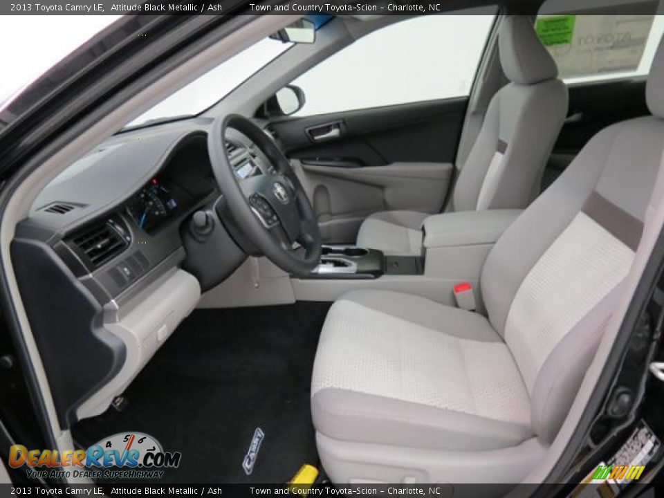 2013 Toyota Camry LE Attitude Black Metallic / Ash Photo #9