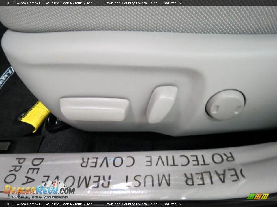 2013 Toyota Camry LE Attitude Black Metallic / Ash Photo #11