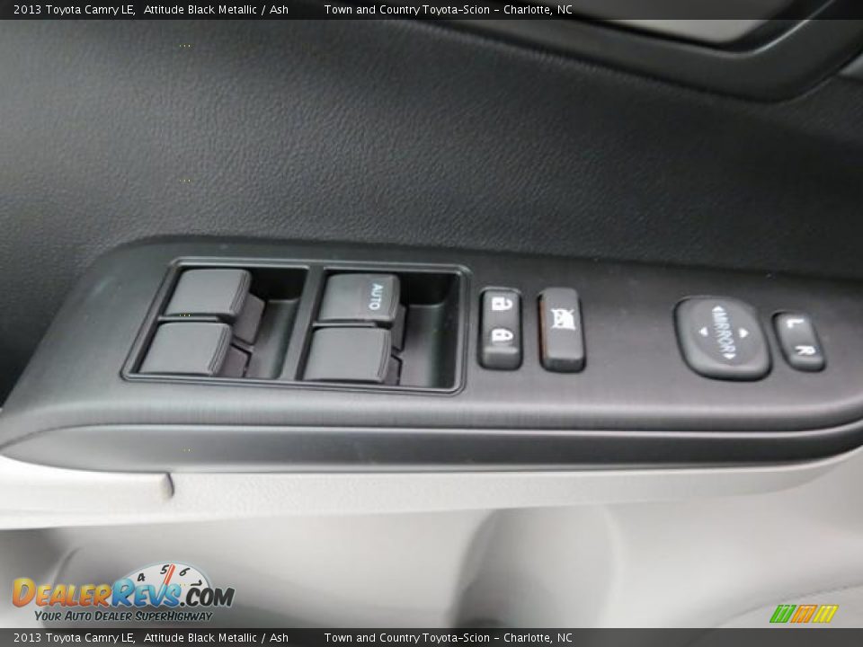 2013 Toyota Camry LE Attitude Black Metallic / Ash Photo #12