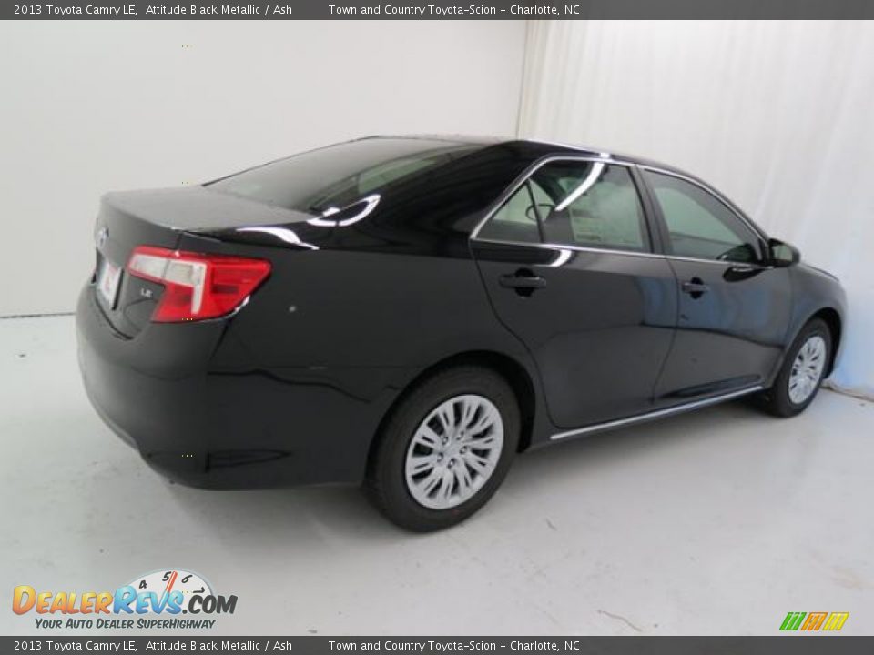 2013 Toyota Camry LE Attitude Black Metallic / Ash Photo #21