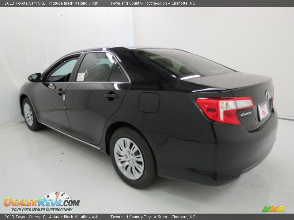 2013 Toyota Camry LE Attitude Black Metallic / Ash Photo #23