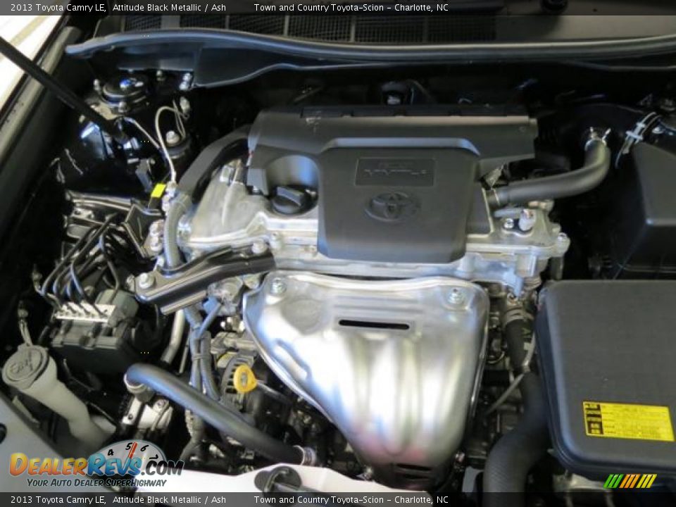2013 Toyota Camry LE Attitude Black Metallic / Ash Photo #24