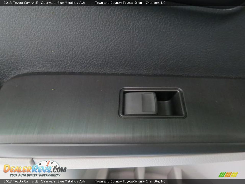 2013 Toyota Camry LE Clearwater Blue Metallic / Ash Photo #7