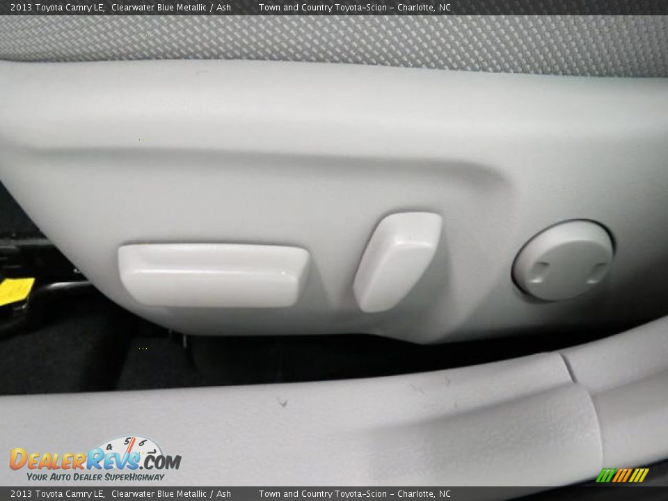 2013 Toyota Camry LE Clearwater Blue Metallic / Ash Photo #9