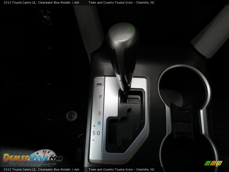 2013 Toyota Camry LE Clearwater Blue Metallic / Ash Photo #13