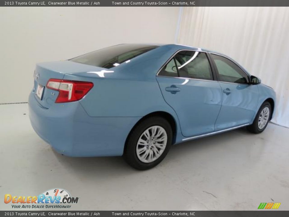2013 Toyota Camry LE Clearwater Blue Metallic / Ash Photo #17