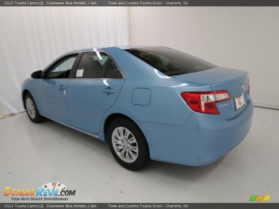 2013 Toyota Camry LE Clearwater Blue Metallic / Ash Photo #19