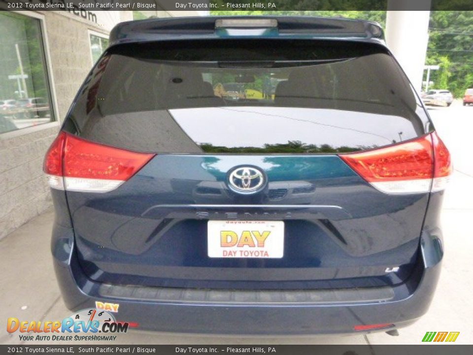 2012 Toyota Sienna LE South Pacific Pearl / Bisque Photo #3