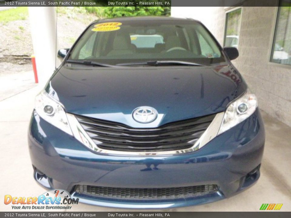 2012 Toyota Sienna LE South Pacific Pearl / Bisque Photo #6