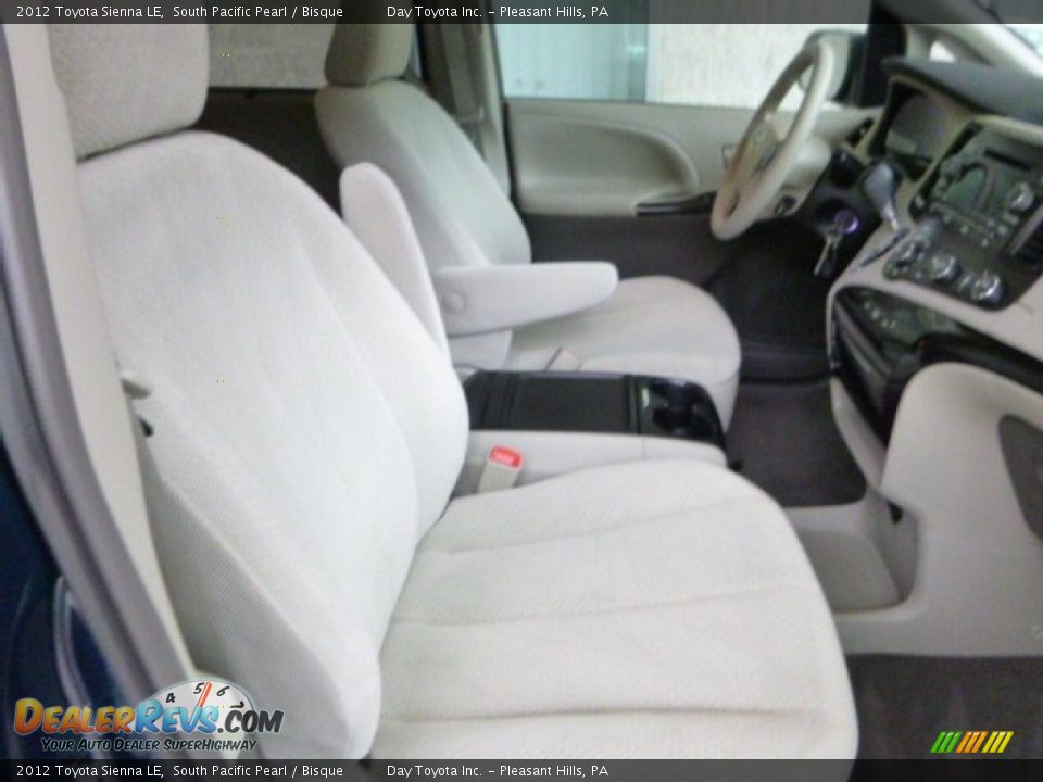 2012 Toyota Sienna LE South Pacific Pearl / Bisque Photo #9