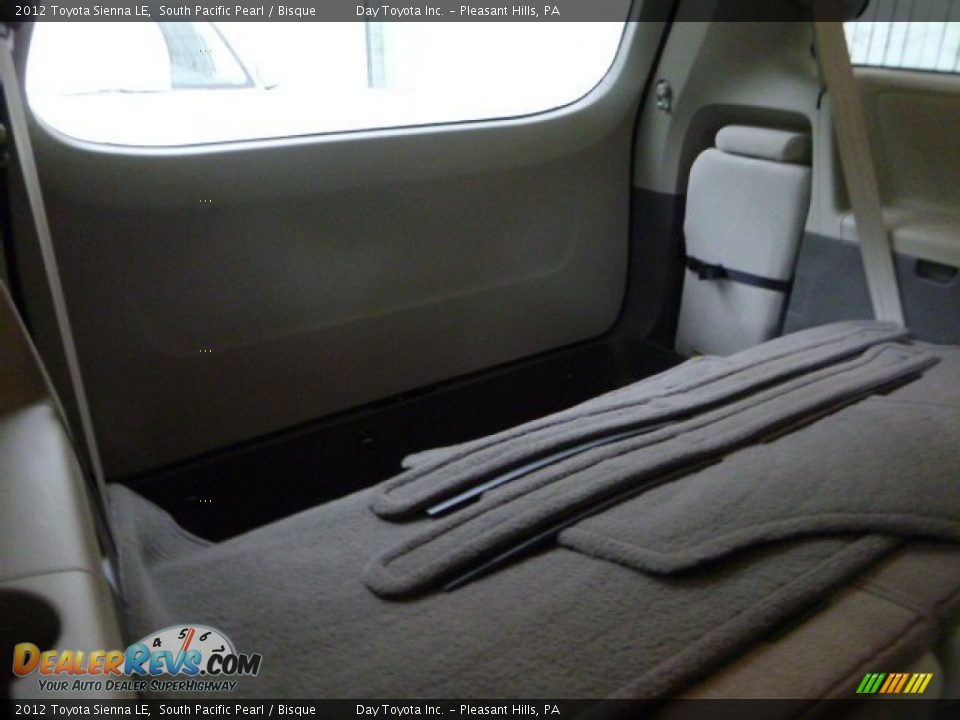 2012 Toyota Sienna LE South Pacific Pearl / Bisque Photo #11