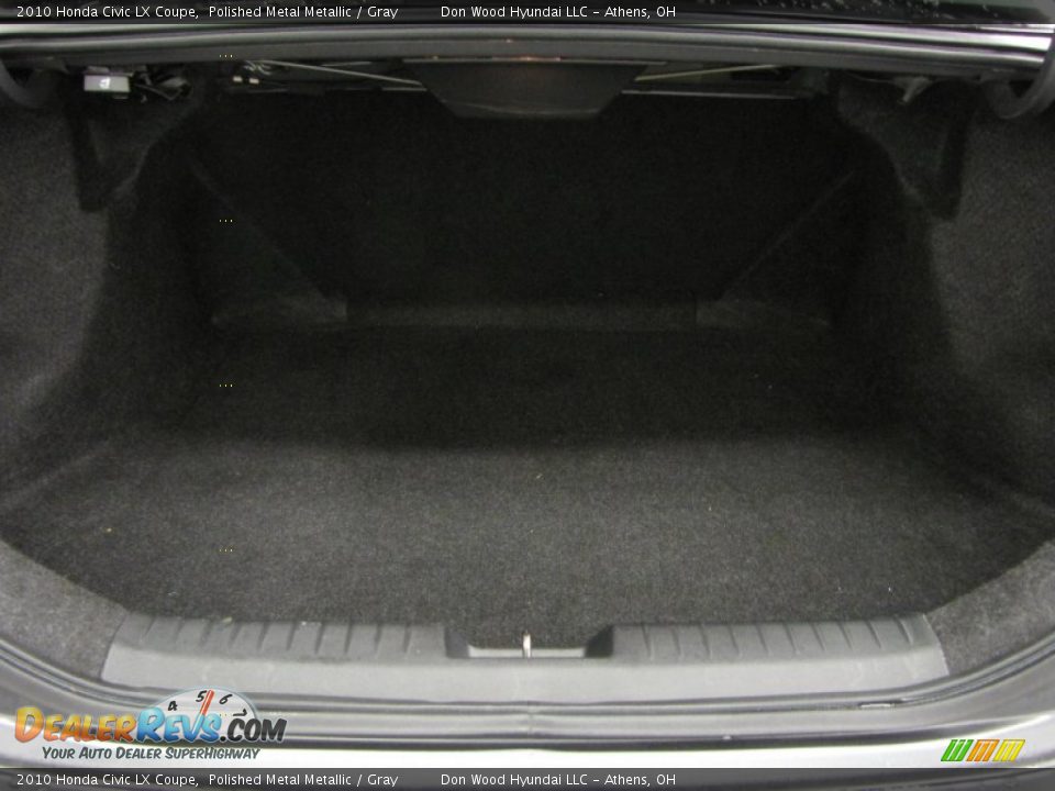 2010 Honda Civic LX Coupe Polished Metal Metallic / Gray Photo #4