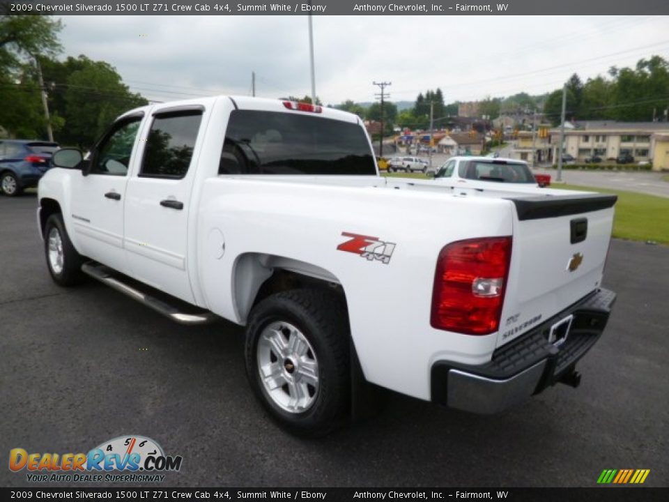 2009 Chevrolet Silverado 1500 LT Z71 Crew Cab 4x4 Summit White / Ebony Photo #5
