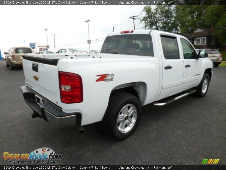 2009 Chevrolet Silverado 1500 LT Z71 Crew Cab 4x4 Summit White / Ebony Photo #7