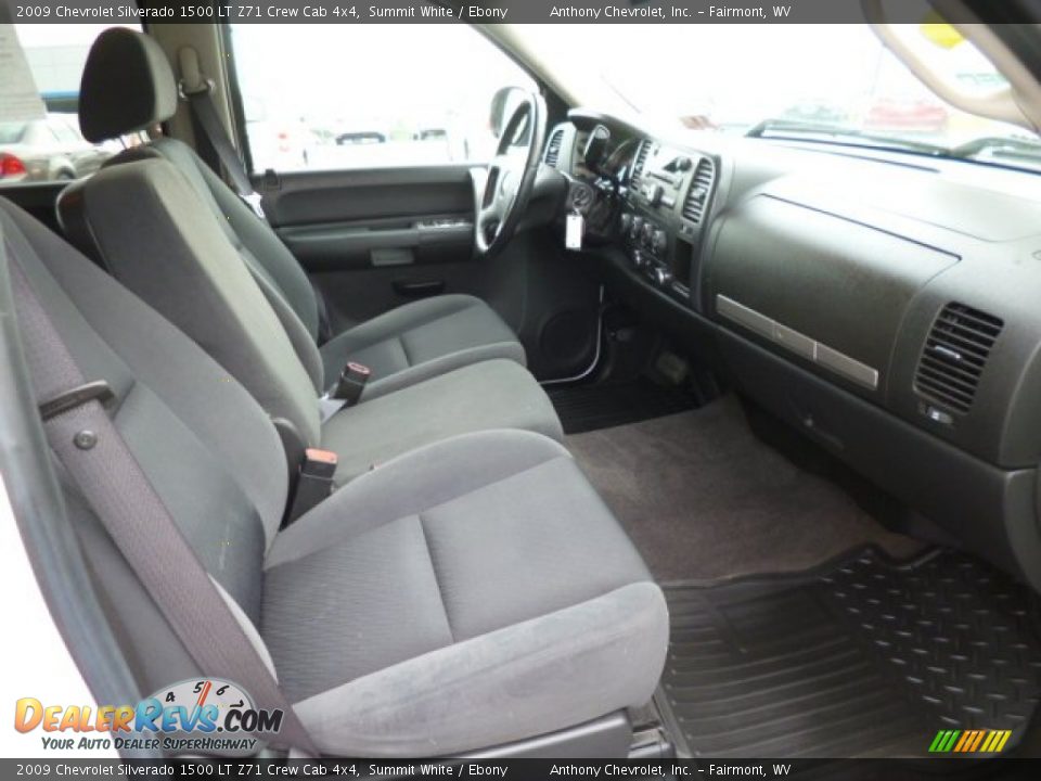 2009 Chevrolet Silverado 1500 LT Z71 Crew Cab 4x4 Summit White / Ebony Photo #10