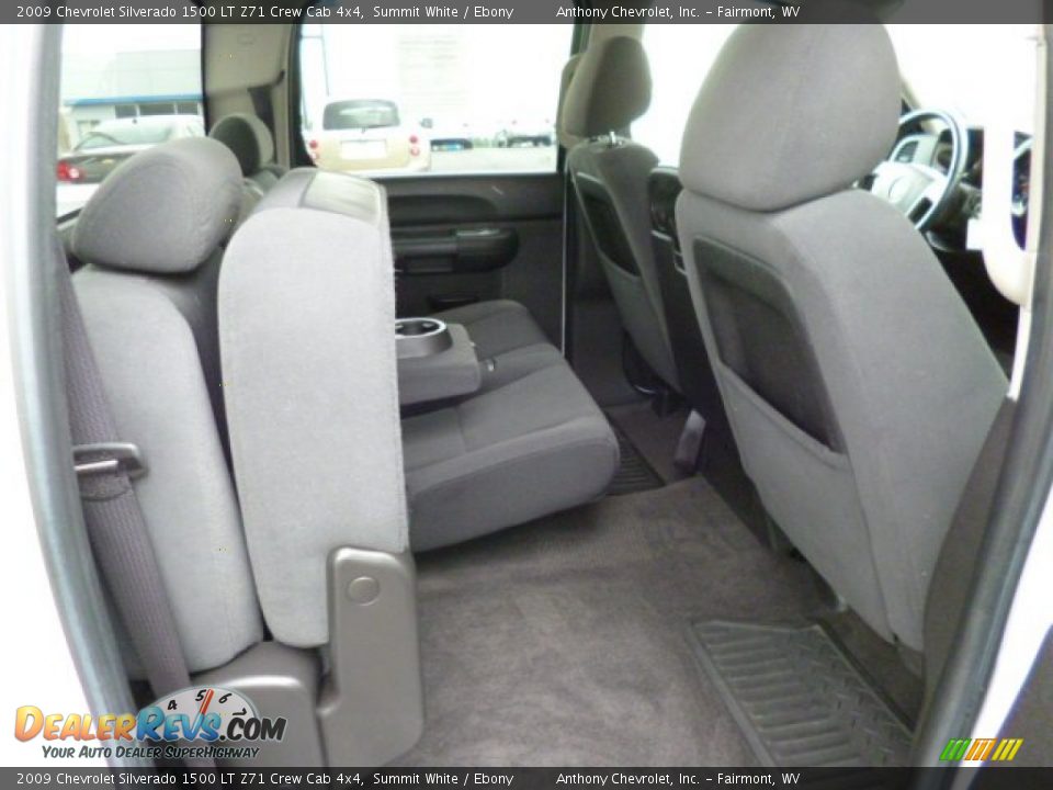 2009 Chevrolet Silverado 1500 LT Z71 Crew Cab 4x4 Summit White / Ebony Photo #12