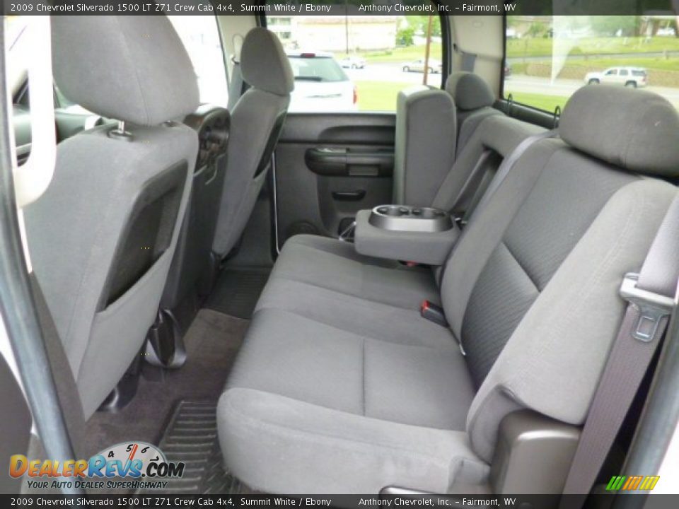 2009 Chevrolet Silverado 1500 LT Z71 Crew Cab 4x4 Summit White / Ebony Photo #14