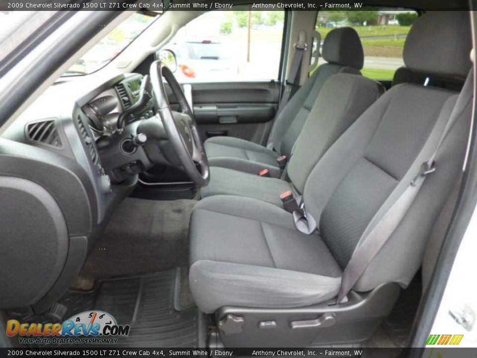 2009 Chevrolet Silverado 1500 LT Z71 Crew Cab 4x4 Summit White / Ebony Photo #16