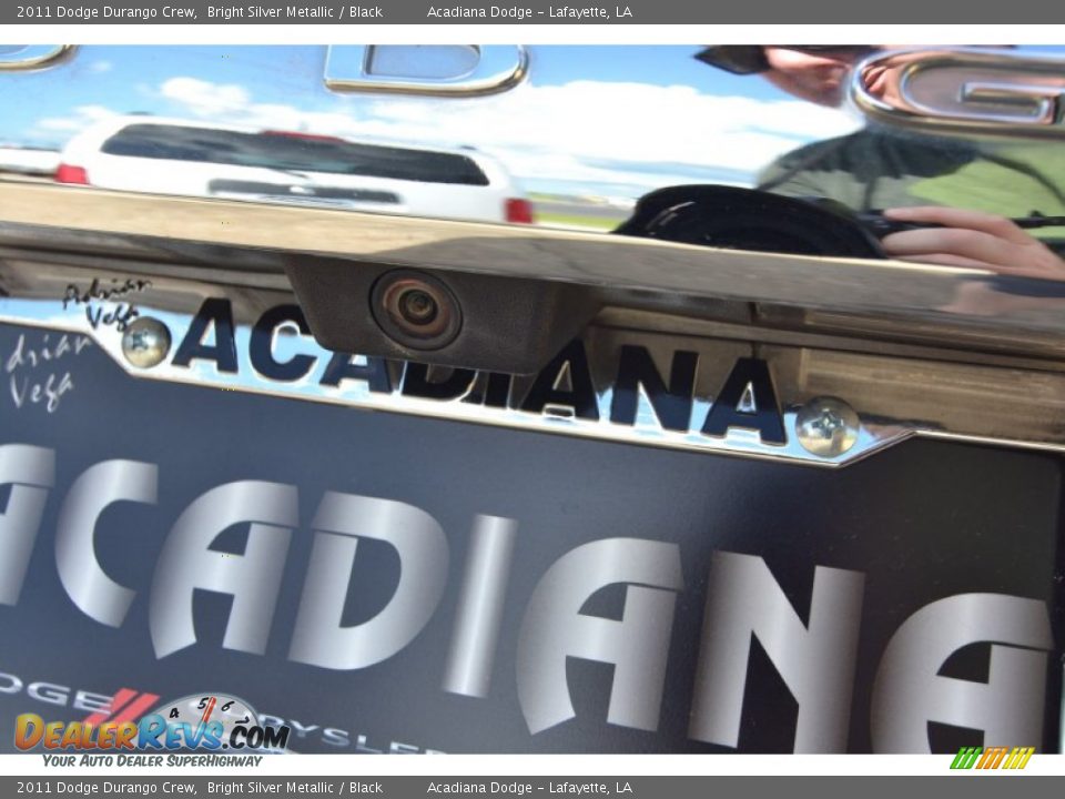 2011 Dodge Durango Crew Bright Silver Metallic / Black Photo #6