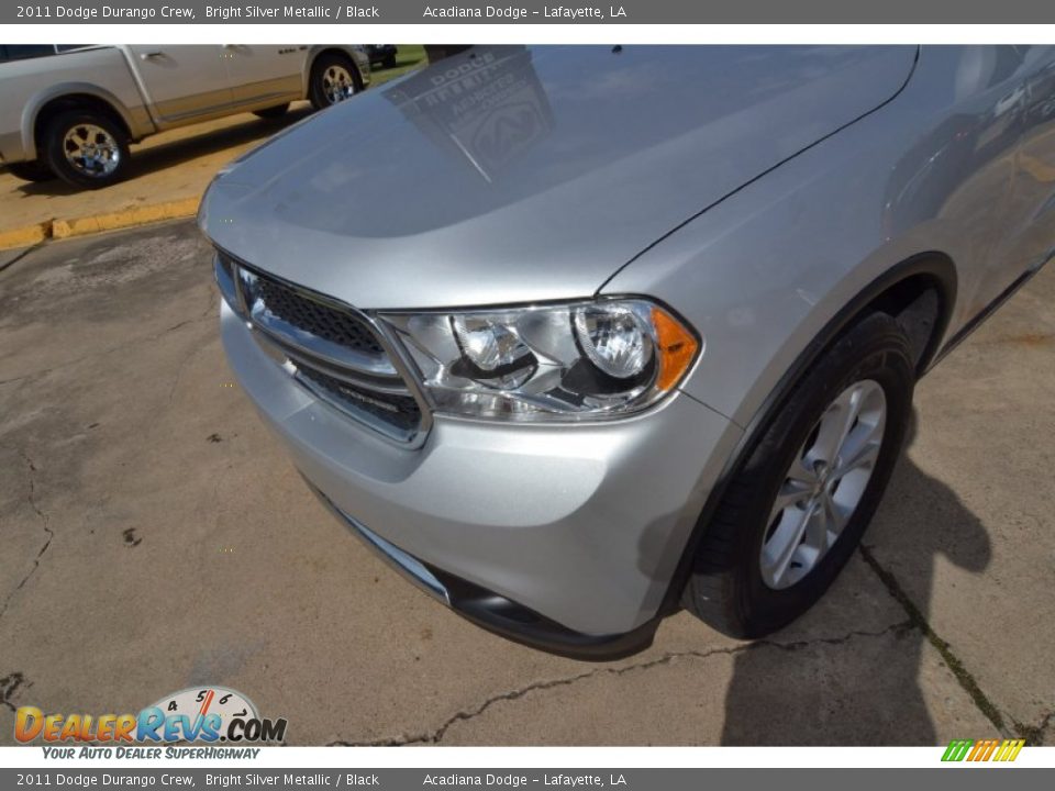 2011 Dodge Durango Crew Bright Silver Metallic / Black Photo #9