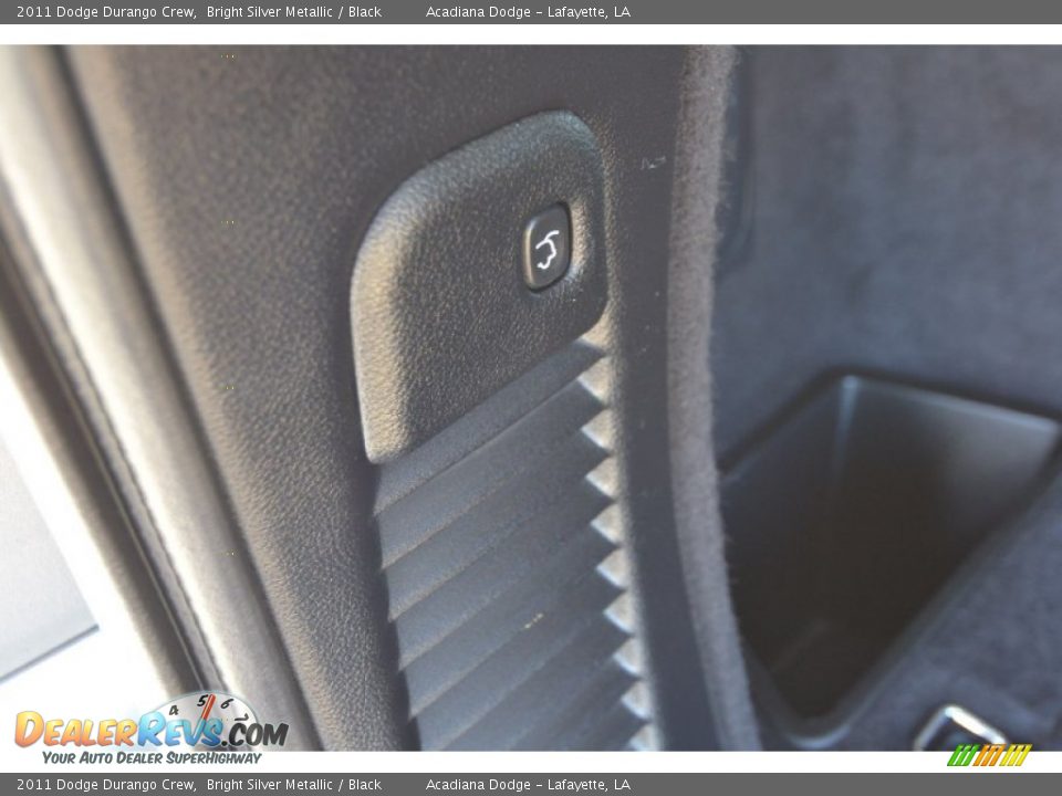 2011 Dodge Durango Crew Bright Silver Metallic / Black Photo #21