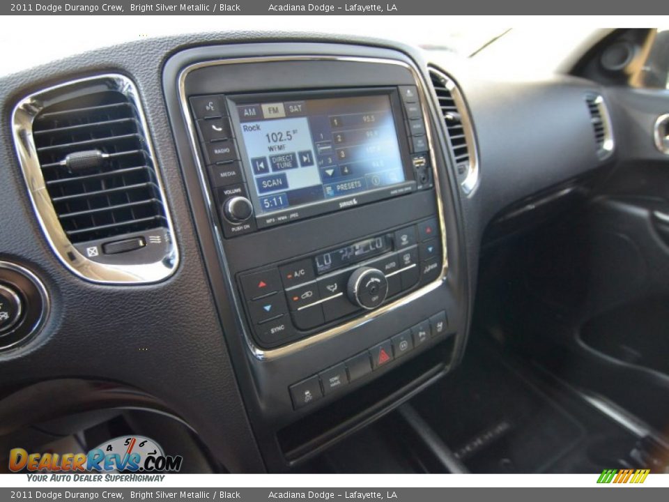 2011 Dodge Durango Crew Bright Silver Metallic / Black Photo #27