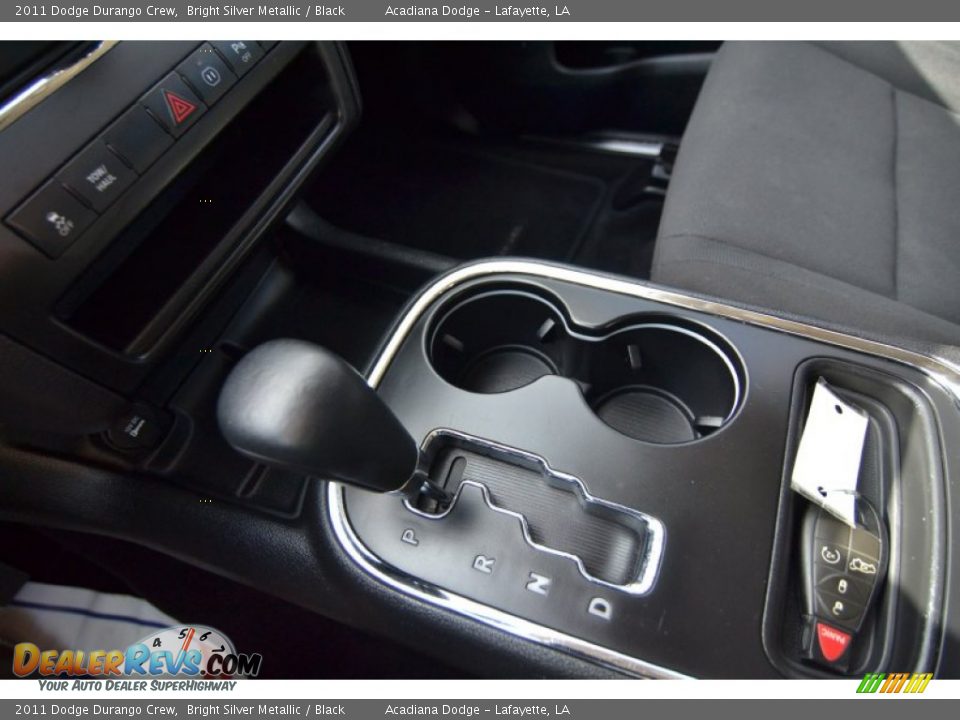 2011 Dodge Durango Crew Bright Silver Metallic / Black Photo #28