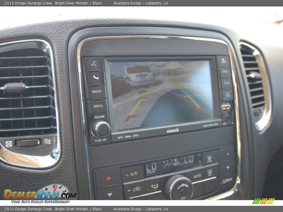 2011 Dodge Durango Crew Bright Silver Metallic / Black Photo #30