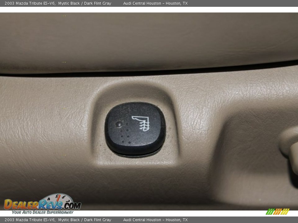 2003 Mazda Tribute ES-V6 Mystic Black / Dark Flint Gray Photo #12