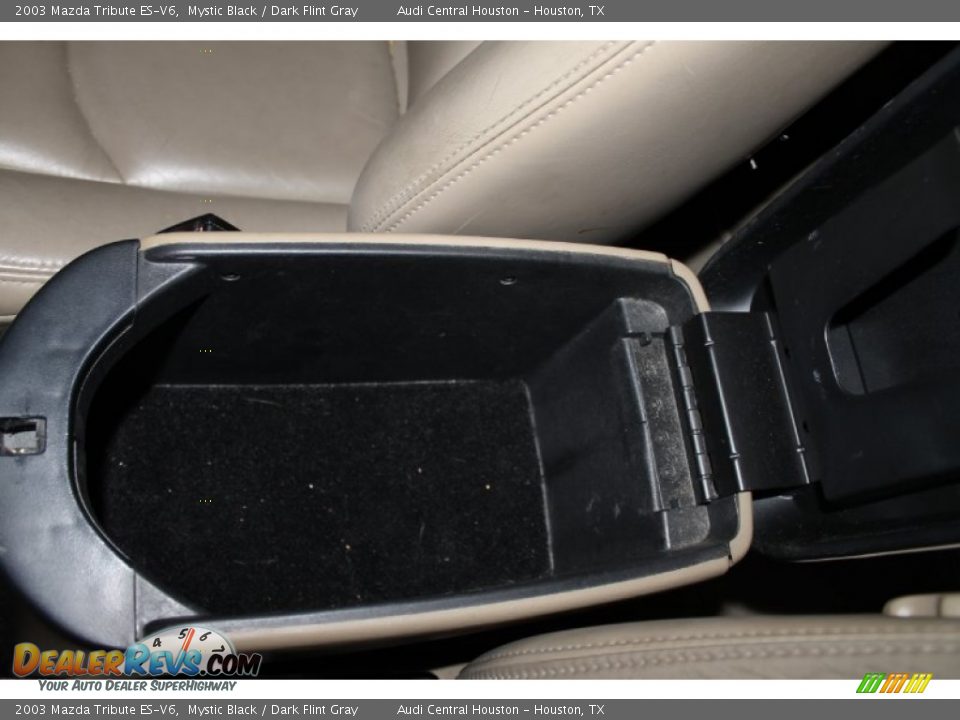 2003 Mazda Tribute ES-V6 Mystic Black / Dark Flint Gray Photo #18