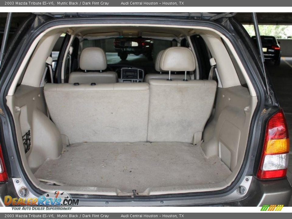2003 Mazda Tribute ES-V6 Mystic Black / Dark Flint Gray Photo #21