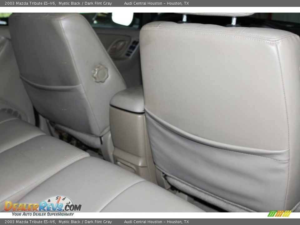 2003 Mazda Tribute ES-V6 Mystic Black / Dark Flint Gray Photo #25